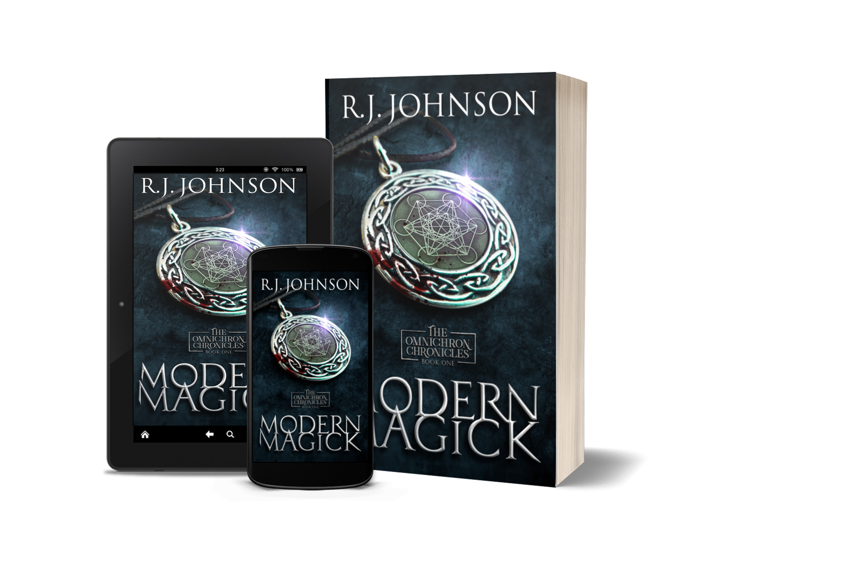 A photo of Modern Magick, a new book from RJ Johnson
